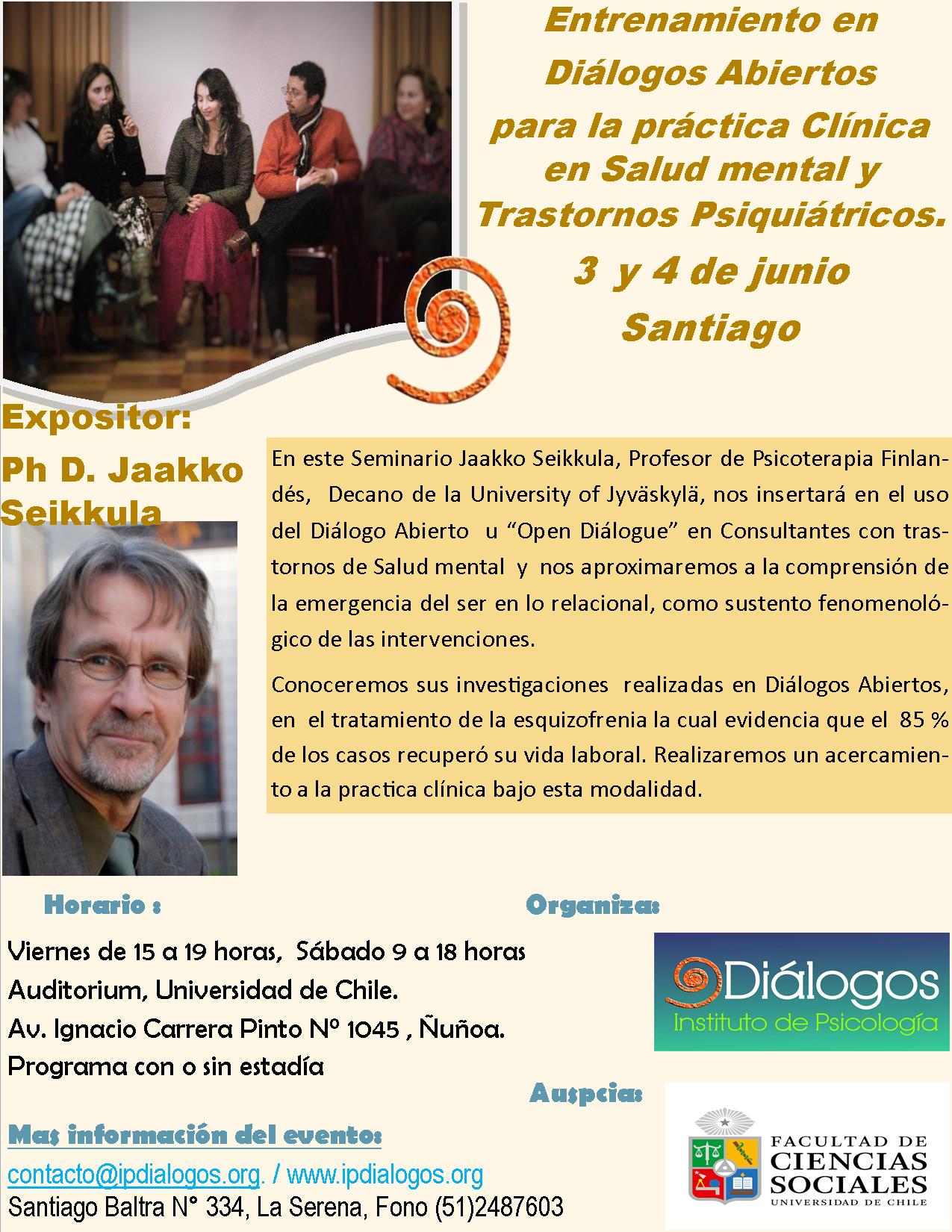 Afiche Jaakko U de chile
