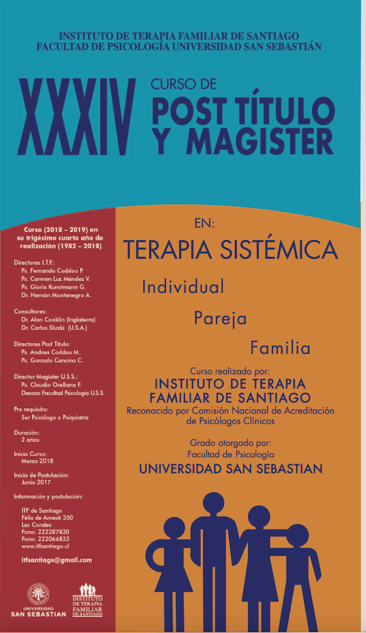 AFICHE POS TITULO -MAGISTER 2018-2019